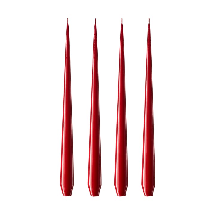 Candela ester & erik confezione da 4 lacquered - winter berry, 42 cm - Ester & erik