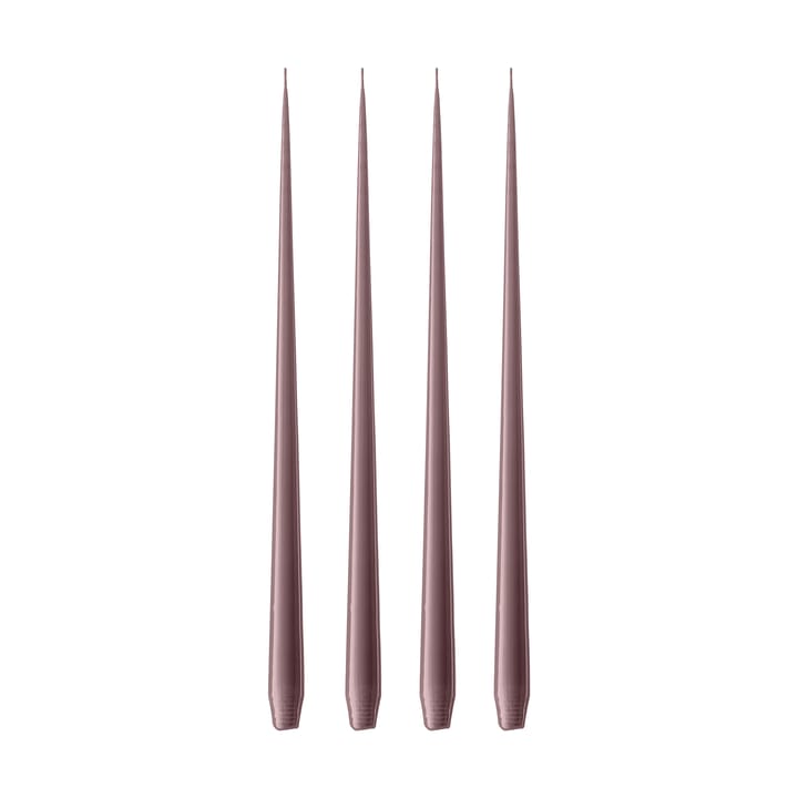 Candela ester & erik confezione da 4 lacquered - Winter rose 84, 42 cm - Ester & erik