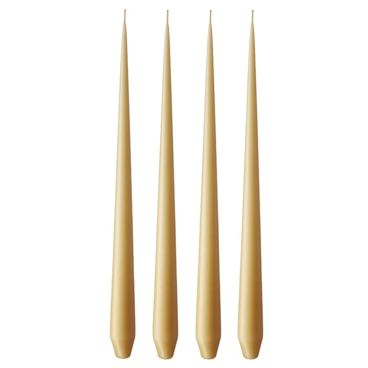 Candela ester & erik confezione da 4 opaca - beige 14/2, 32 cm - Ester & erik