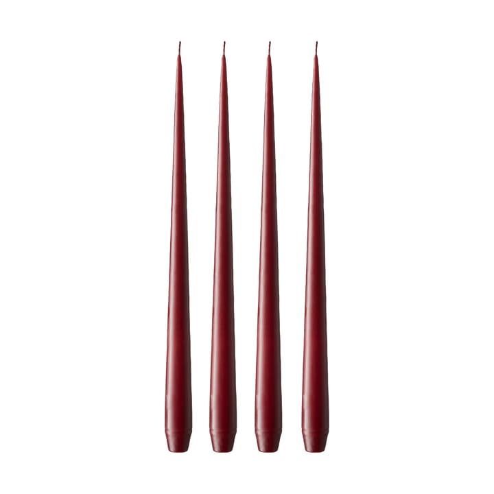 Candela ester & erik confezione da 4 opaca - Deep wine 44/2, 42 cm - Ester & erik