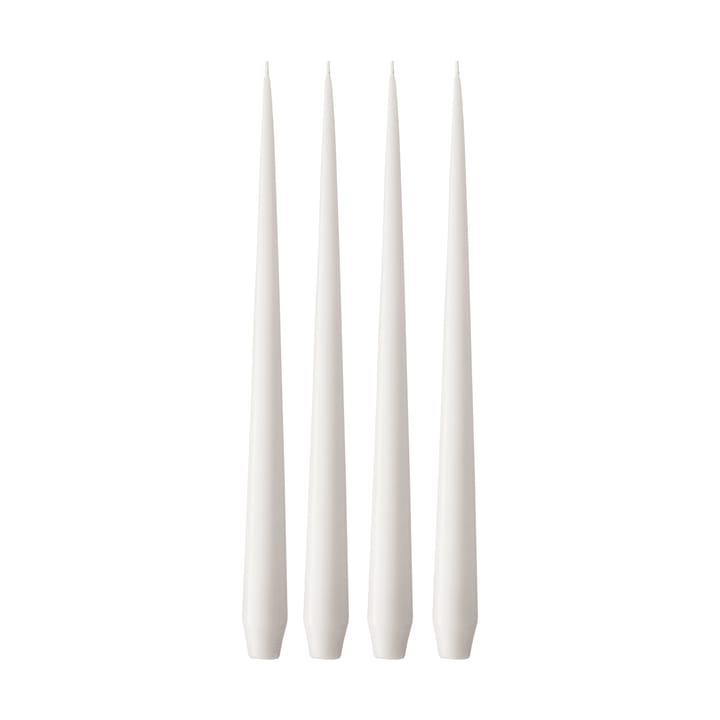 Candela ester & erik confezione da 4 opaca - White ash 21, 32 cm - Ester & erik