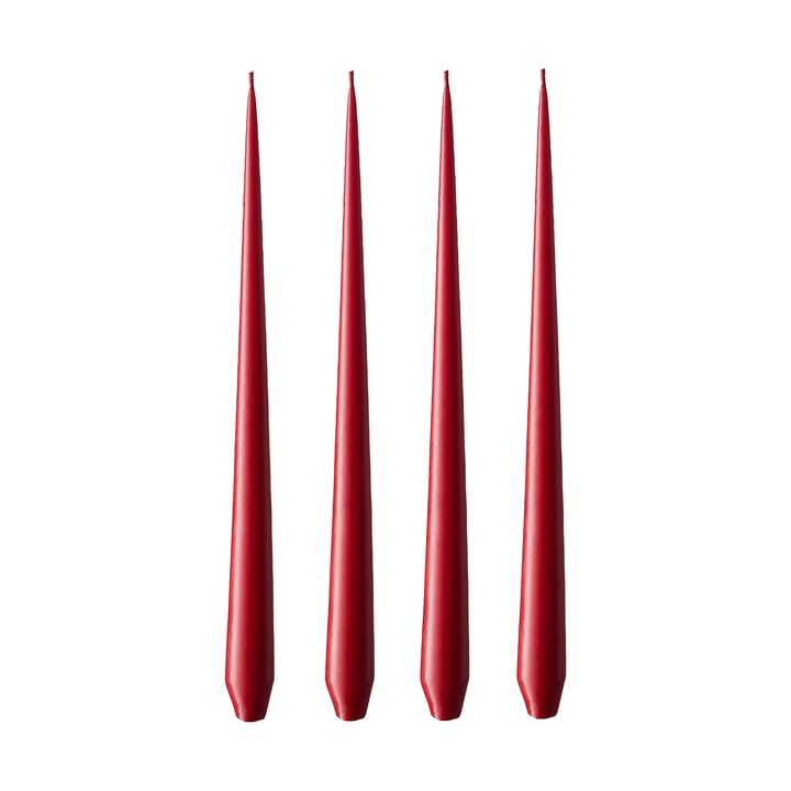 Candela ester & erik confezione da 4 opaca - winter berry, 42 cm - Ester & erik