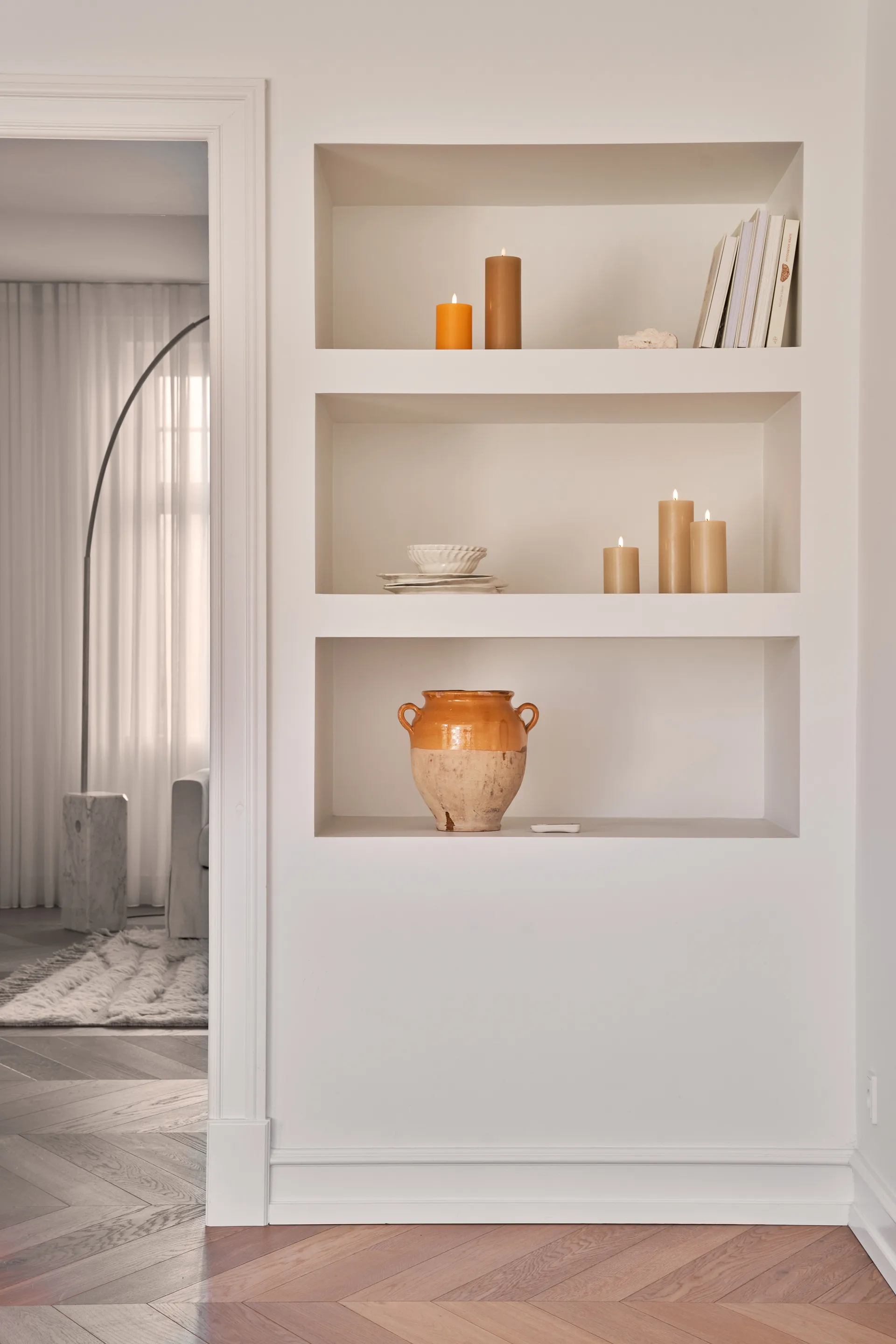 Candela ester & erik LED, 14 Pale ginger, 10 cm ester & erik