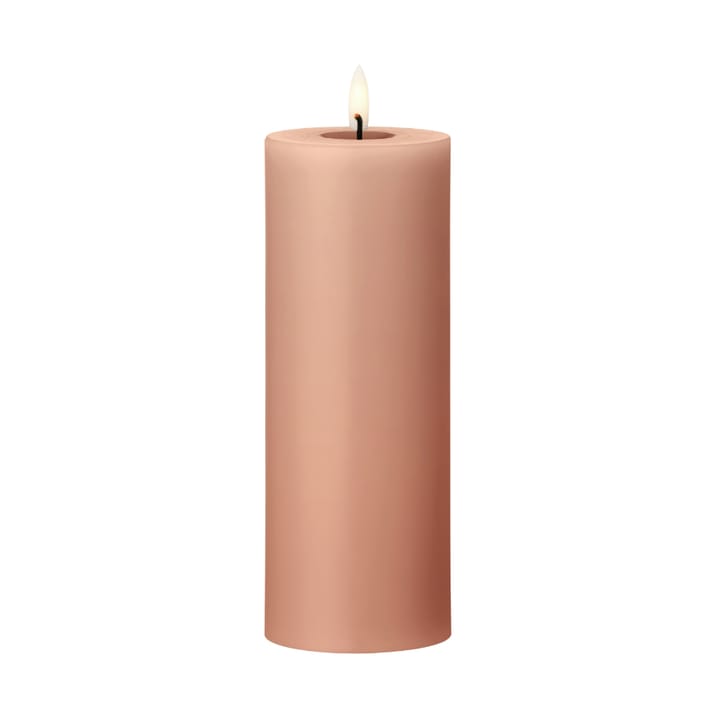 Candela ester & erik LED - 20 Rosy caramel, 20 cm - Ester & erik