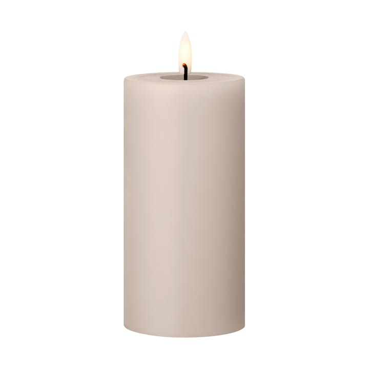 Candela ester & erik LED - 22 Linen Grey, 15 cm - Ester & erik