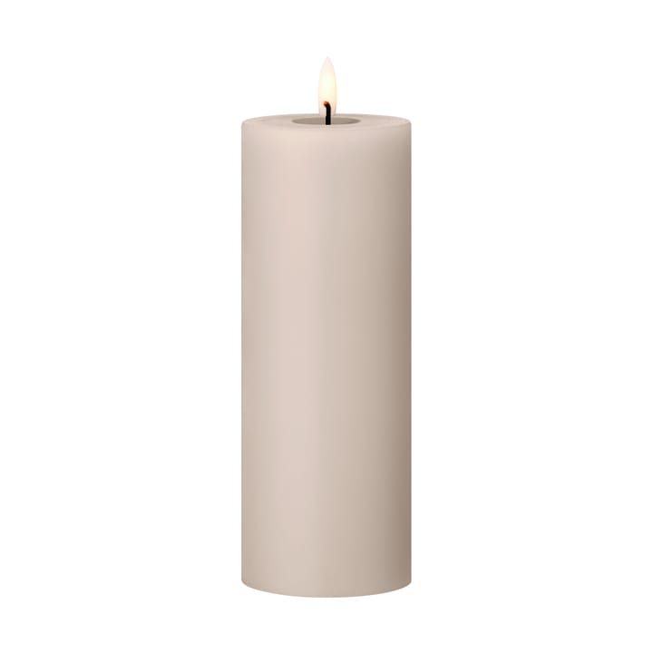 Candela ester & erik LED - 22 Linen Grey, 20 cm - Ester & erik
