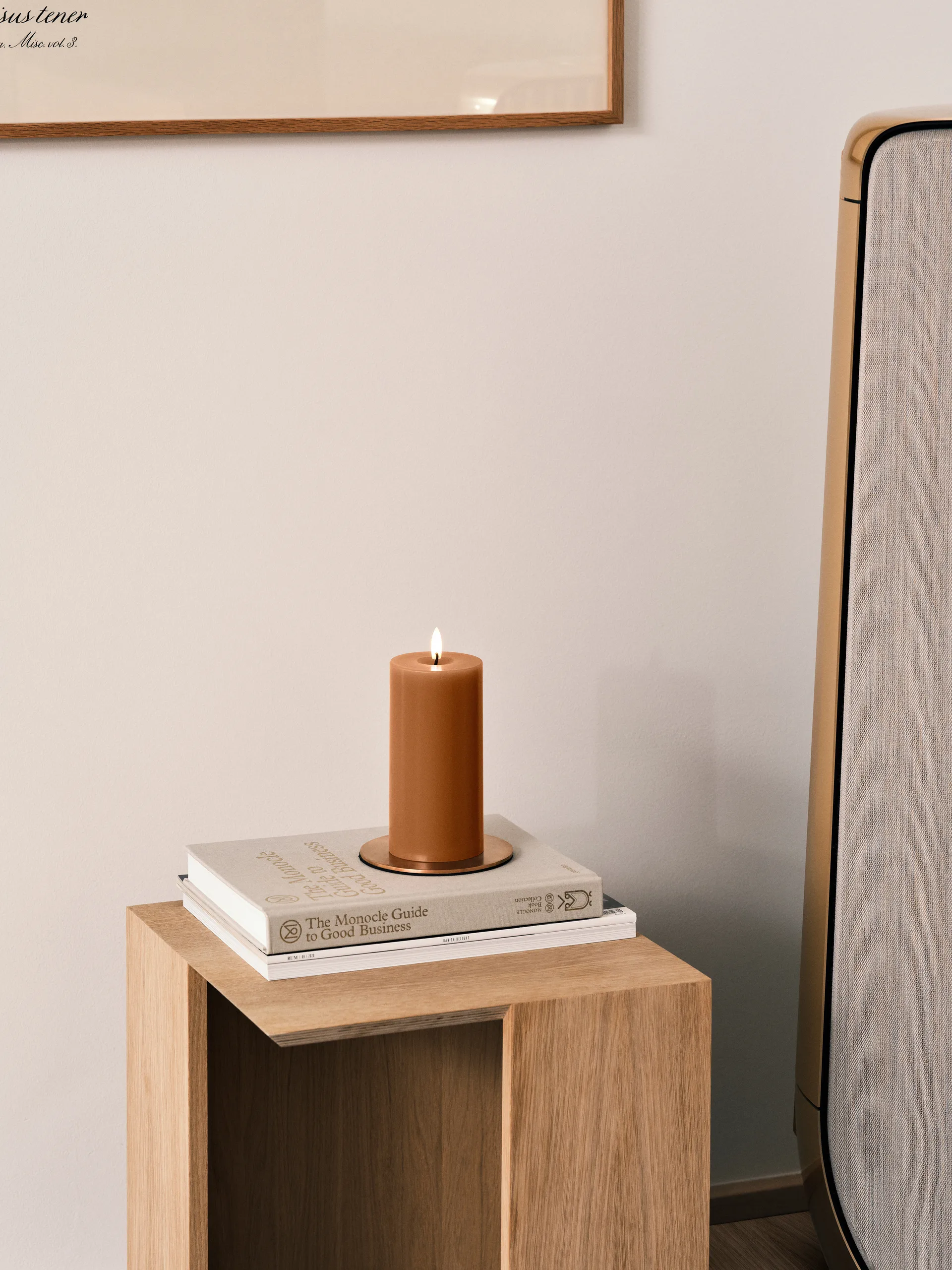 Candela ester & erik LED, 23 Raw Toffee, 15 cm ester & erik