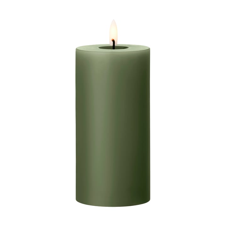 Candela ester & erik LED - 70 Green Soil, 15 cm - Ester & erik