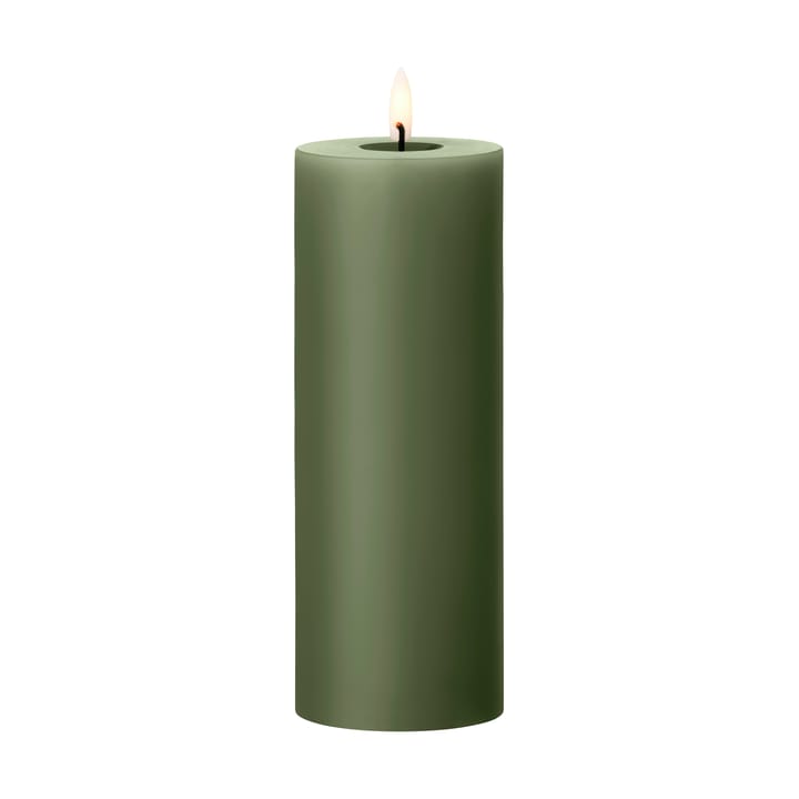 Candela ester & erik LED - 70 Green Soil, 20 cm - Ester & erik