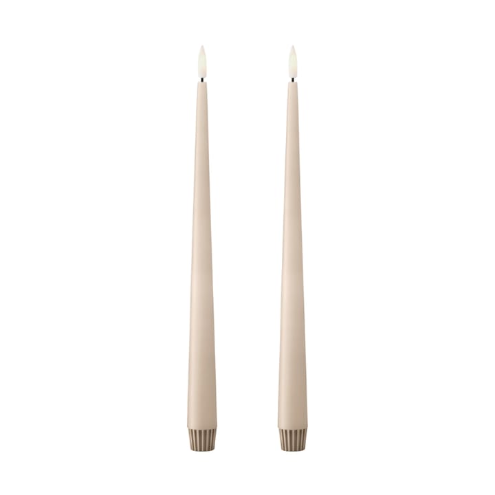 Candele a corona ester & erik LED 30 cm confezione da 2 - 11 Ice Latte - Ester & erik