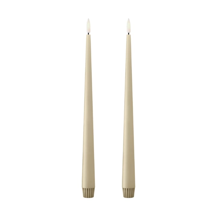 Candele a corona ester & erik LED 30 cm confezione da 2 - 14 Pale ginger - Ester & erik
