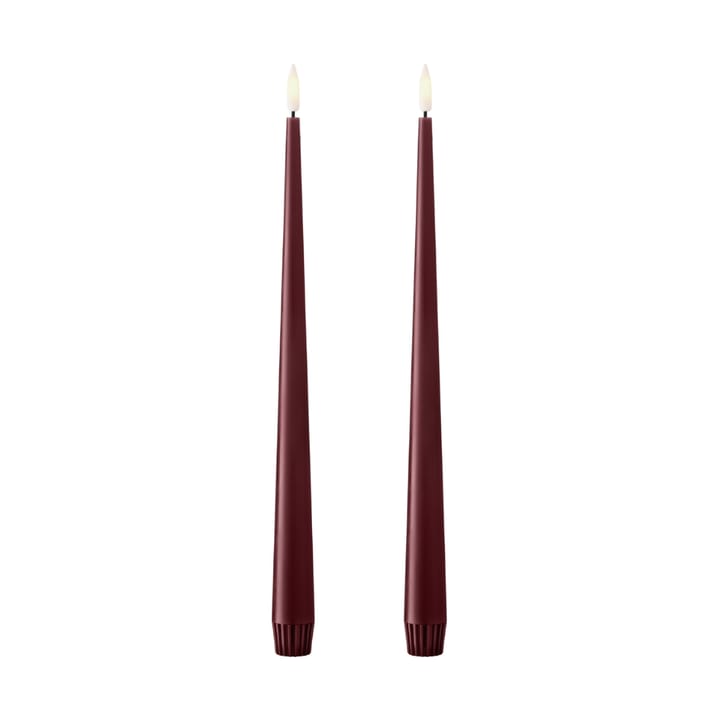Candele a corona ester & erik LED 30 cm confezione da 2 - 44/2 Deep Wine - Ester & erik
