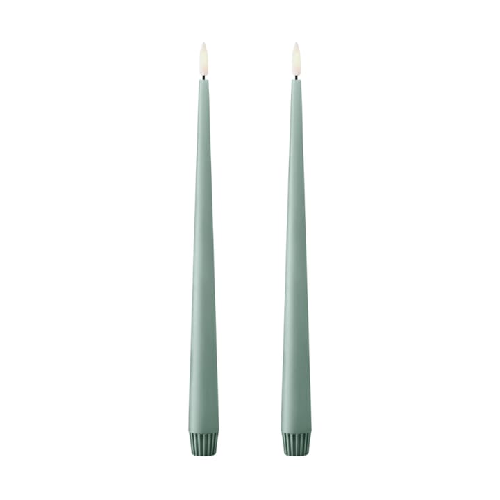 Candele a corona ester & erik LED 30 cm confezione da 2 - 67 Jade stone - Ester & erik