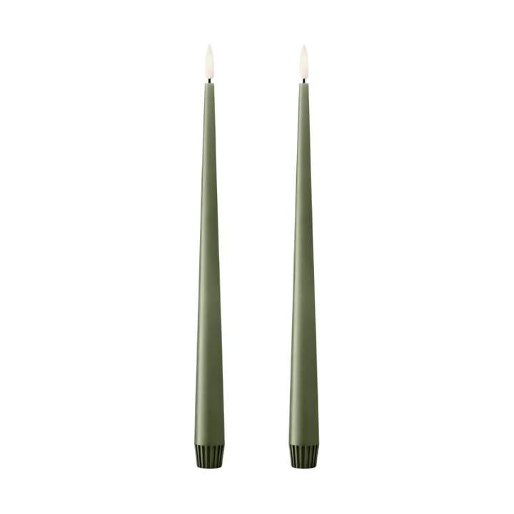Candele a corona ester & erik LED 30 cm confezione da 2 - 70 Terra Verde - Ester & erik