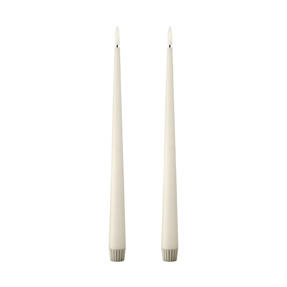 Candele a corona ester & erik LED confezione da 2, 06 Ivory, 30 cm ester & erik