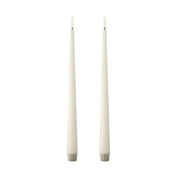 Candele a corona ester & erik LED confezione da 2 - 06 Ivory, 30 cm - ester & erik