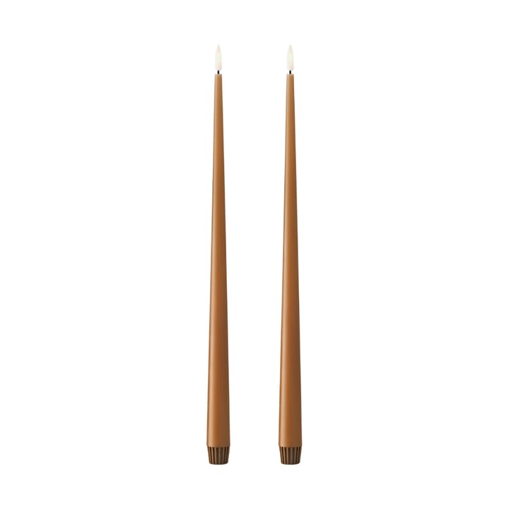 Candele a corona ester & erik LED confezione da 2 - 23 Raw Toffee, 40 cm - Ester & erik