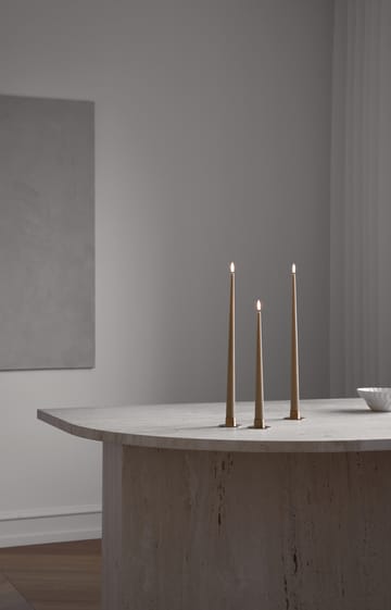 Candele a corona ester & erik LED confezione da 2 - 27 Almond butter , 30 cm - ester & erik