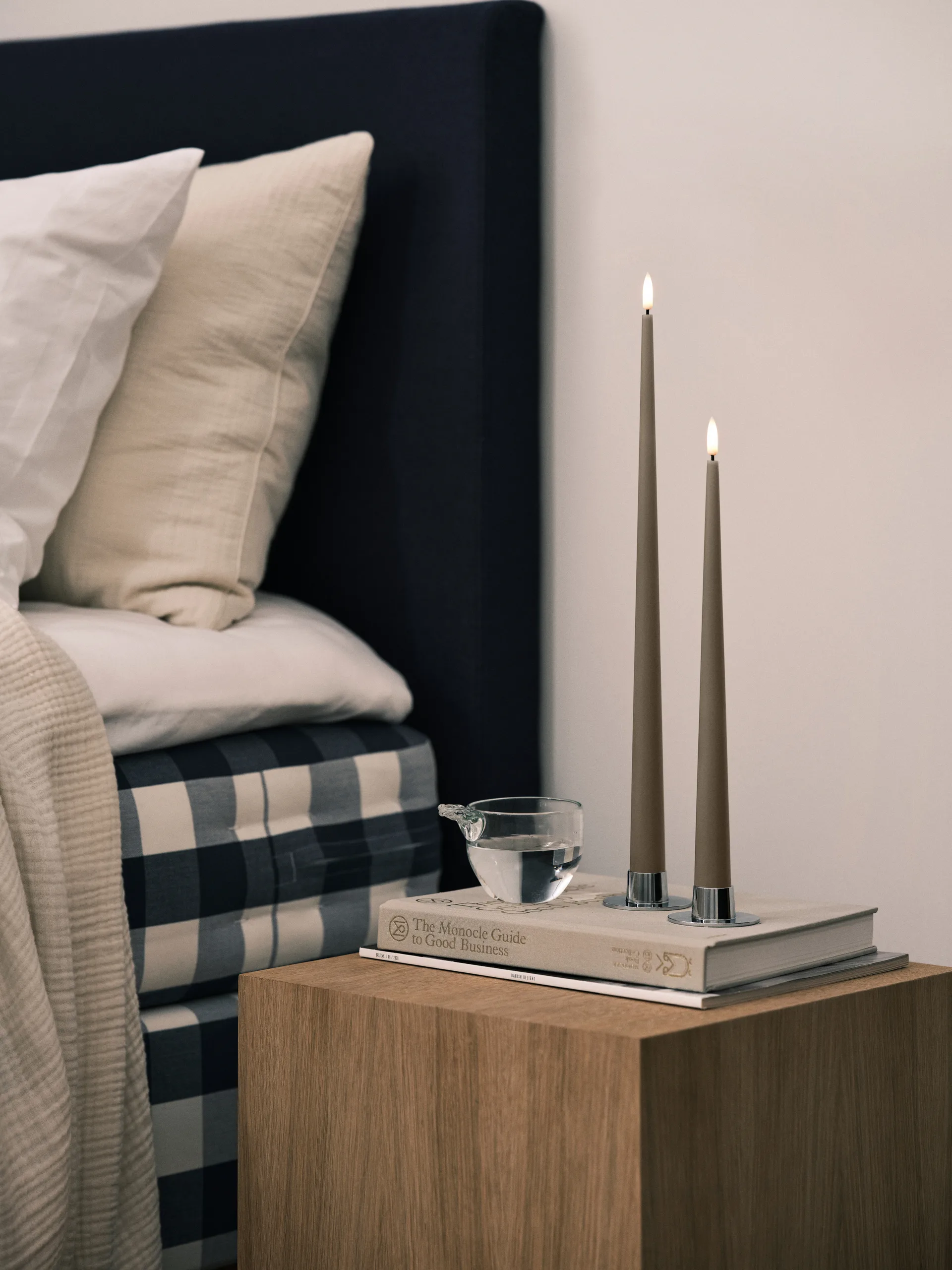 Candele a corona ester & erik LED confezione da 2, 77 Caviar , 30 cm ester & erik