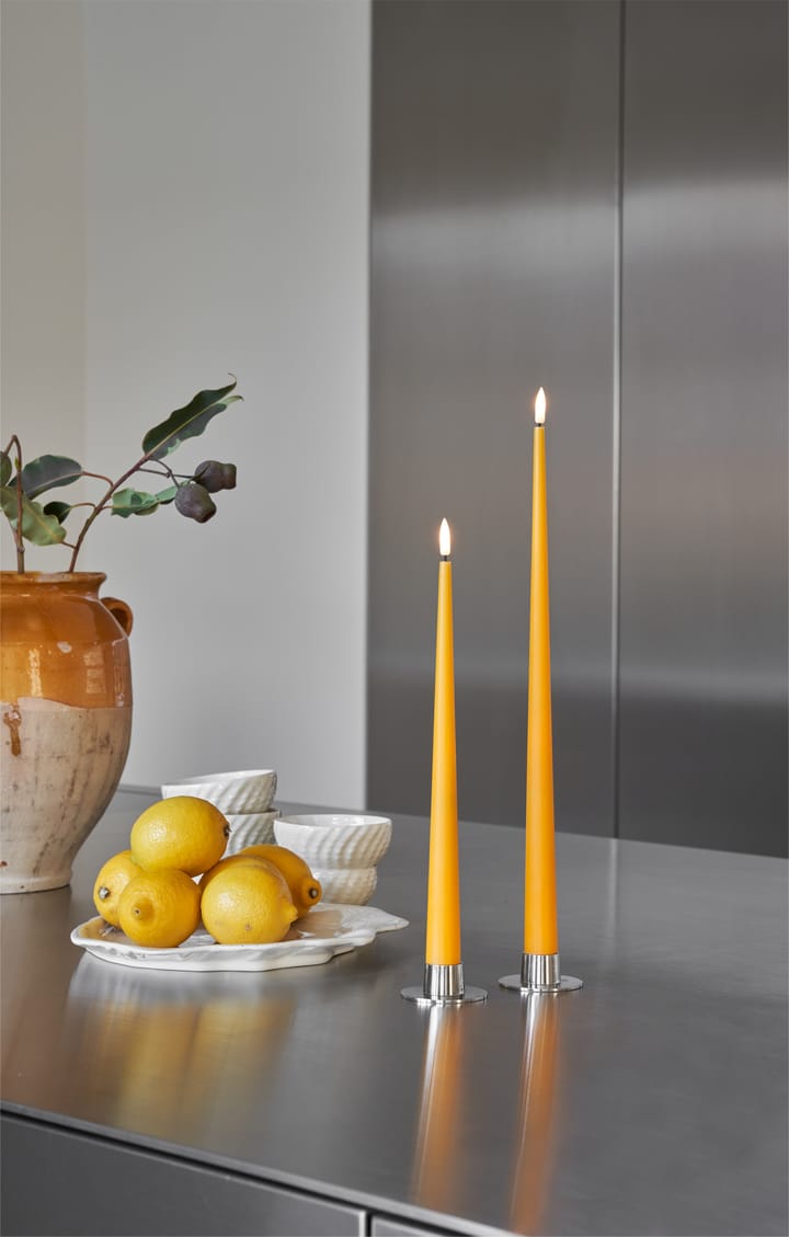Candele a corona ester & erik LED confezione da 2, 85 Mango, 40 cm ester & erik