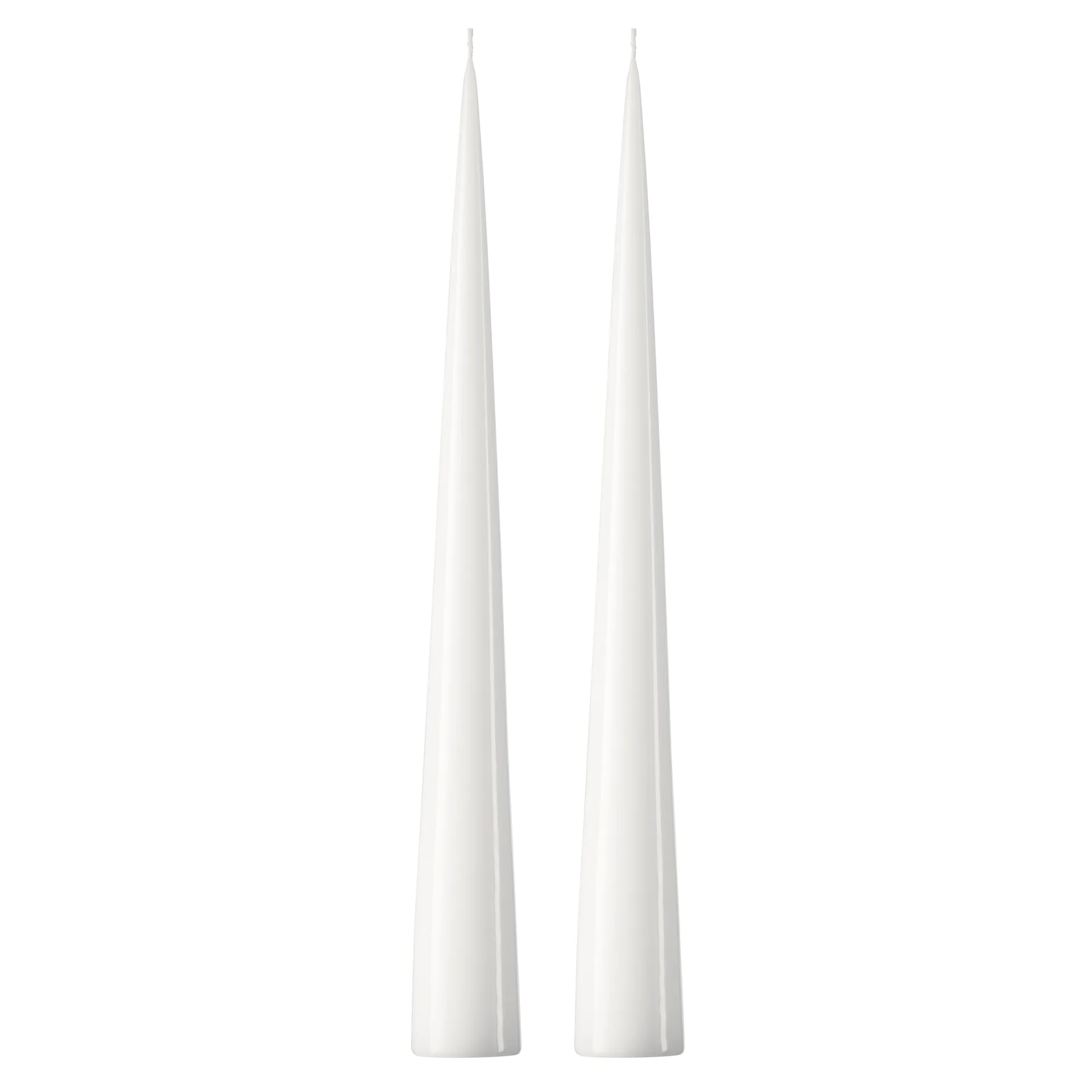 Candeliere ester & erik 34 cm 2 pezzi lacquered, bianco gesso 31-0 ester & erik