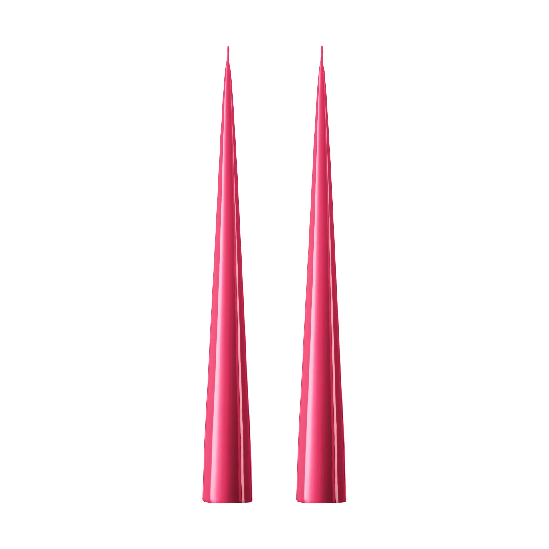 Candeliere ester & erik 34 cm 2 pezzi lacquered, Deep pink 41/2 ester & erik