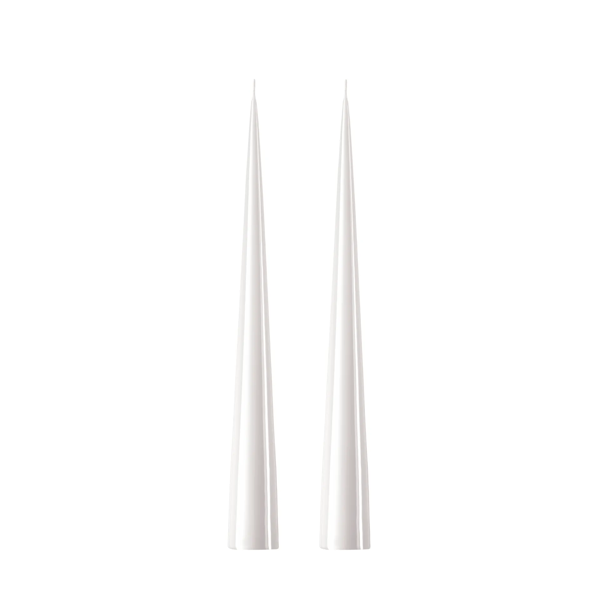 Candeliere ester & erik 34 cm 2 pezzi lacquered, White ash 21 ester & erik