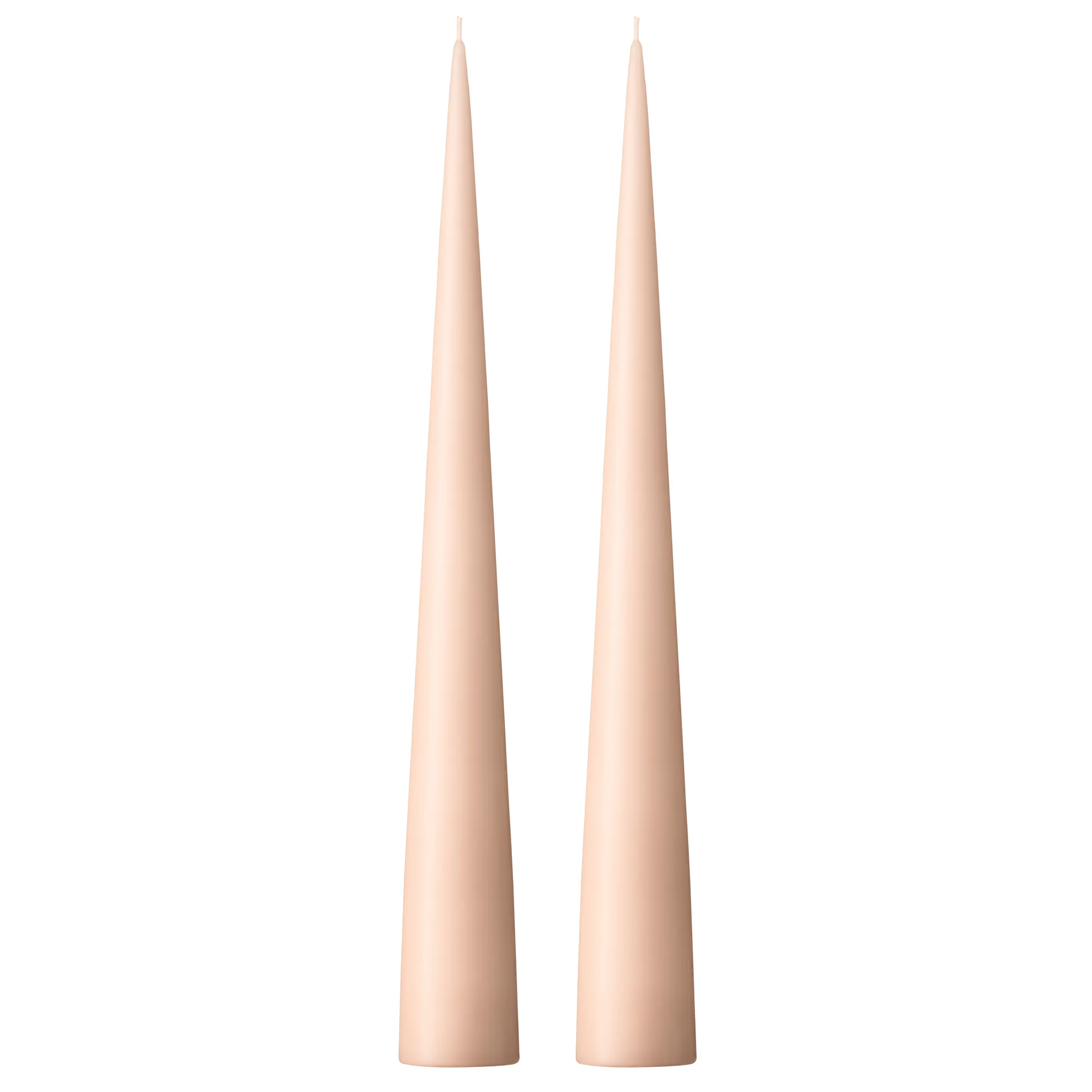 Candeliere ester & erik 34 cm 2 pezzi matte, cammello 11 ester & erik