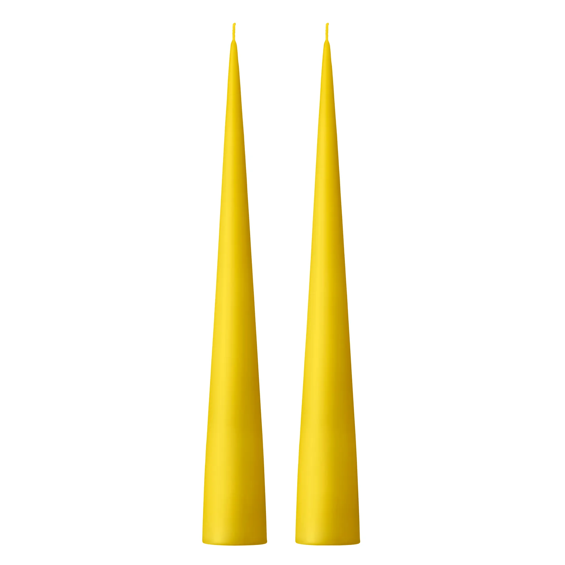 Candeliere ester & erik 34 cm 2 pezzi matte, giallo 15 ester & erik