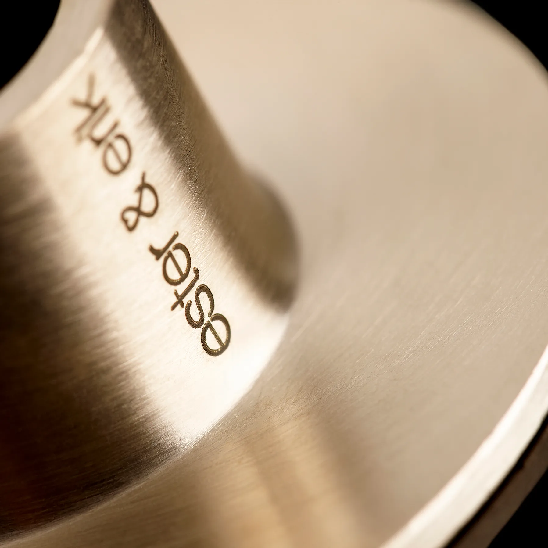 Candeliere ester & erik opaco confezione da 2, Oro ester & erik