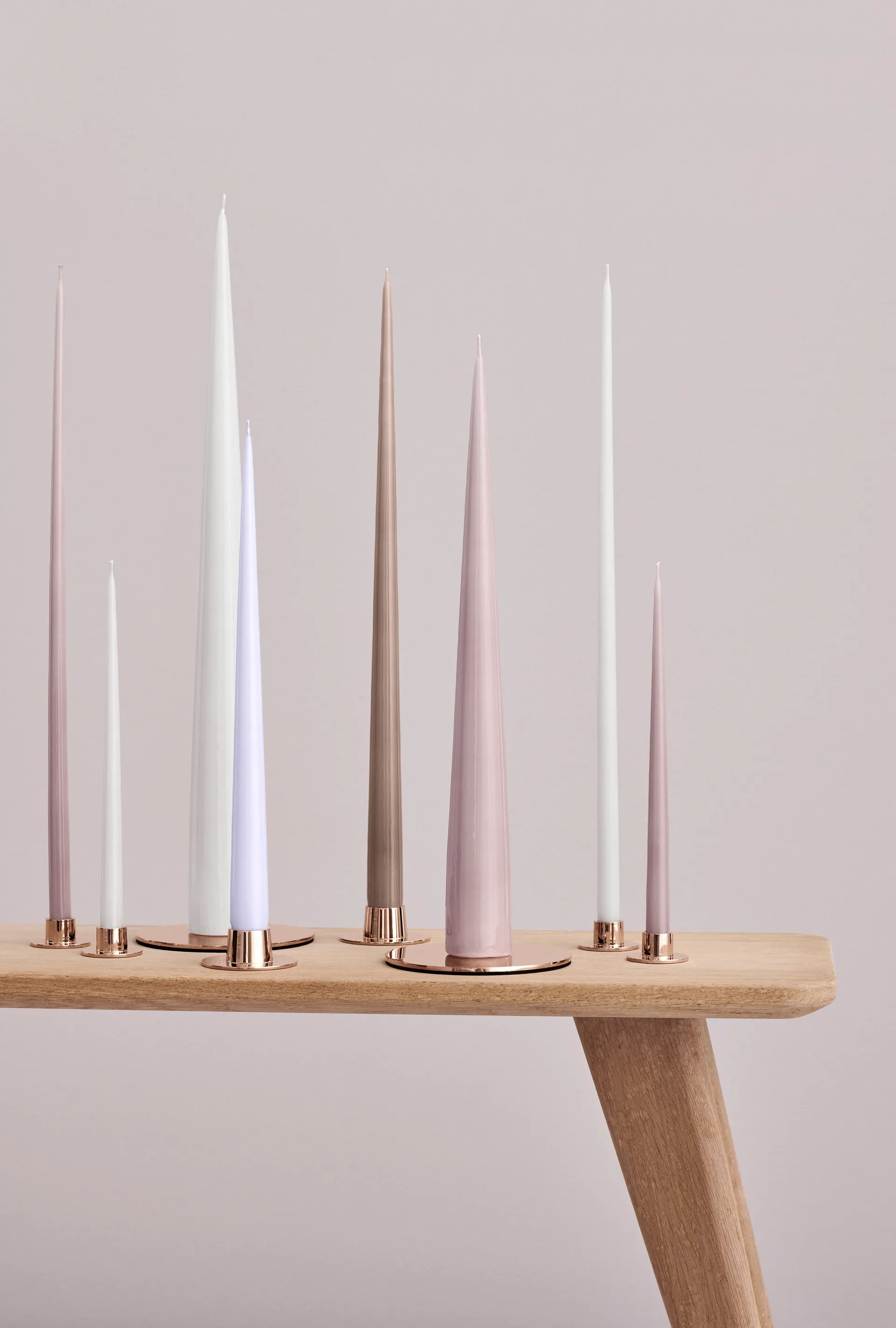 Candeliere ester & erik opaco confezione da 2, Rosé gold ester & erik