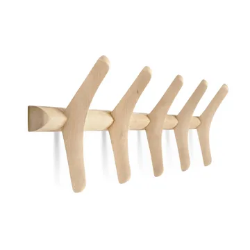 Appendiabiti da parete PI - Platano laccato, 70x21 cm - Ethnicraft