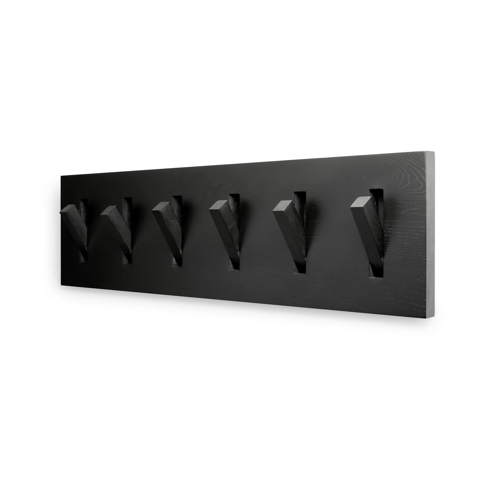 Appendiabiti da parete Utilitile , Rovere laccato-black-large Ethnicraft