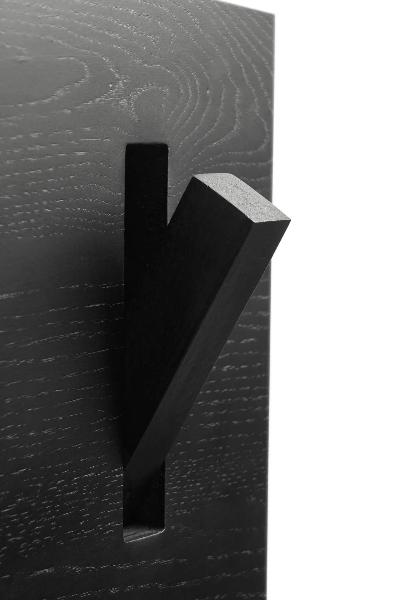 Appendiabiti da parete Utilitile , Rovere laccato-black-large Ethnicraft