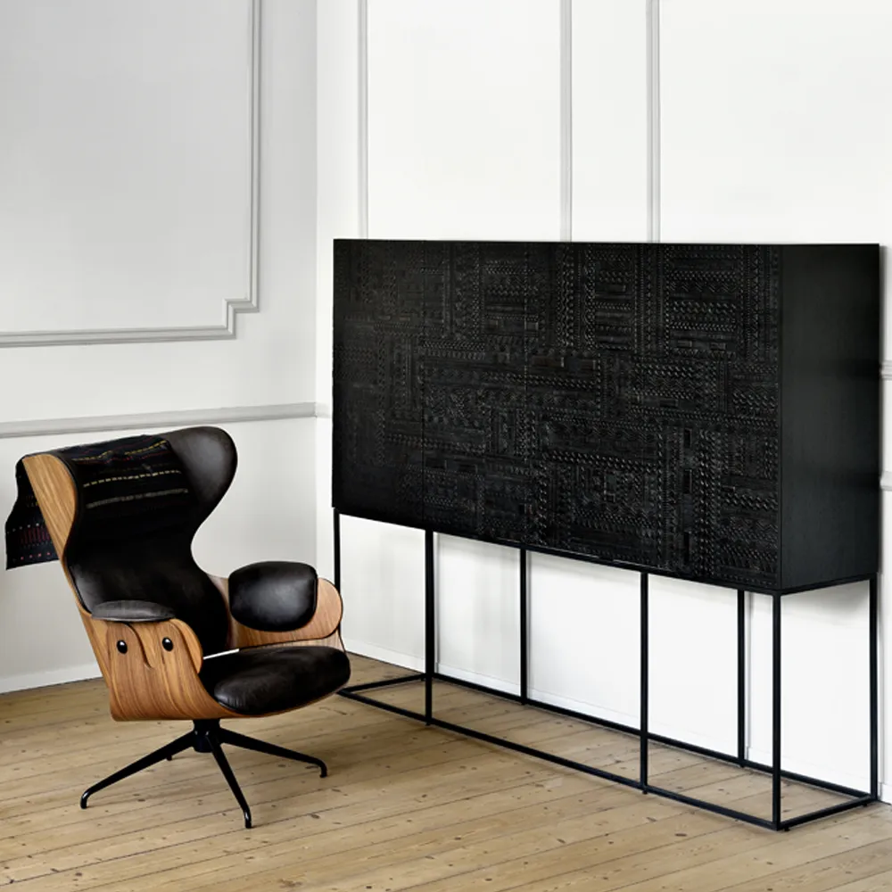 Armadio Ancestors Tabwa , Teak 3 porte-2 cassetti 126x180 Ethnicraft