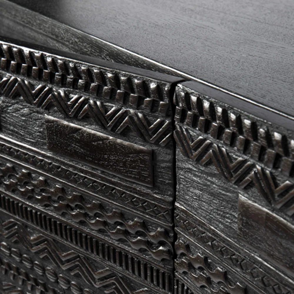 Armadio Ancestors Tabwa , Teak 3 porte-2 cassetti 126x180 Ethnicraft