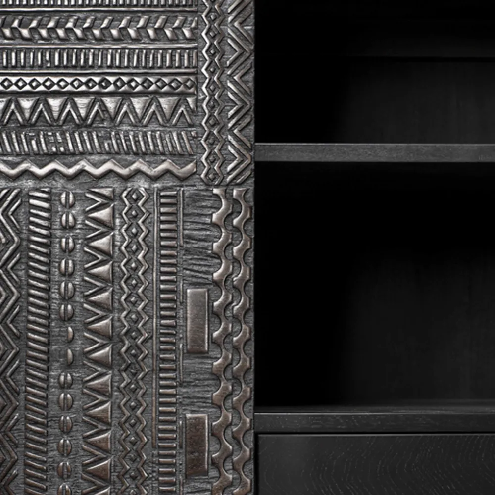 Armadio Ancestors Tabwa , Teak 3 porte-2 cassetti 126x180 Ethnicraft