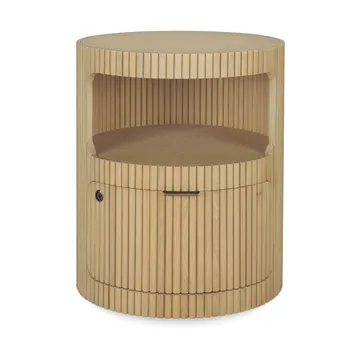 Cassettiera Boomerang con serratura - Rovere, Ø45 cm - Ethnicraft