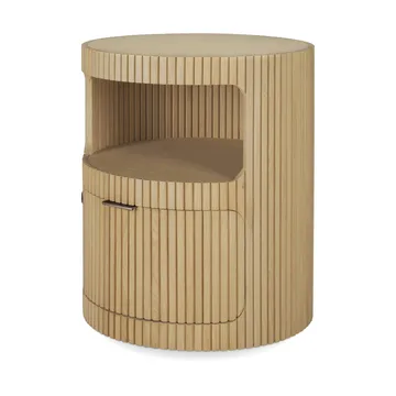 Cassettiera Boomerang con serratura - Rovere, Ø45 cm - Ethnicraft