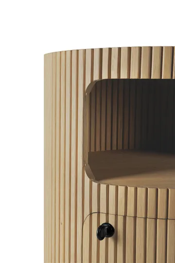 Cassettiera Boomerang con serratura - Rovere, Ø45 cm - Ethnicraft