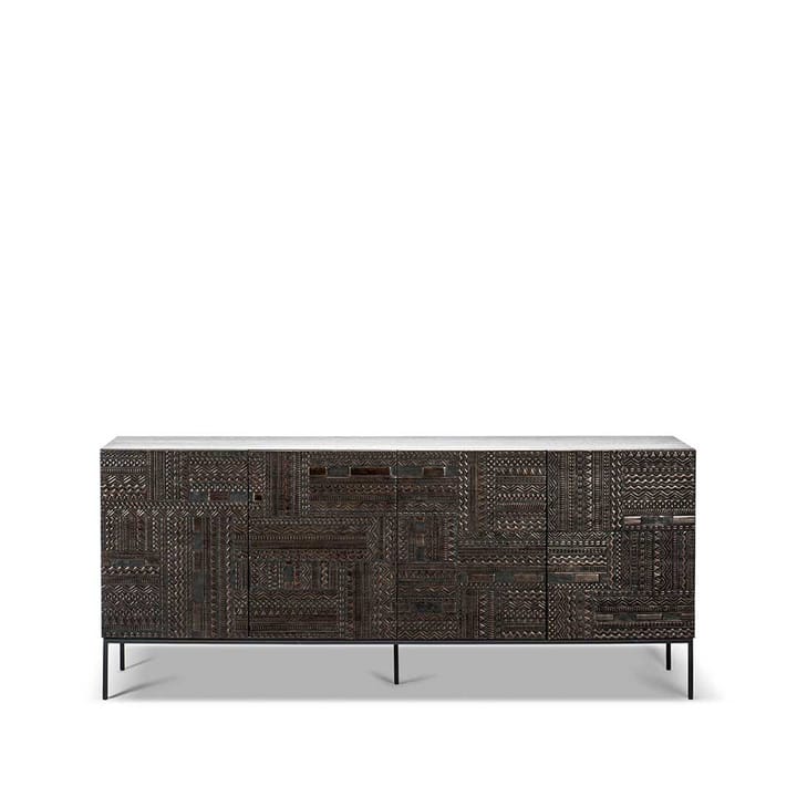 Comò Ancestors Tabwa - Teak 4 porte - Ethnicraft