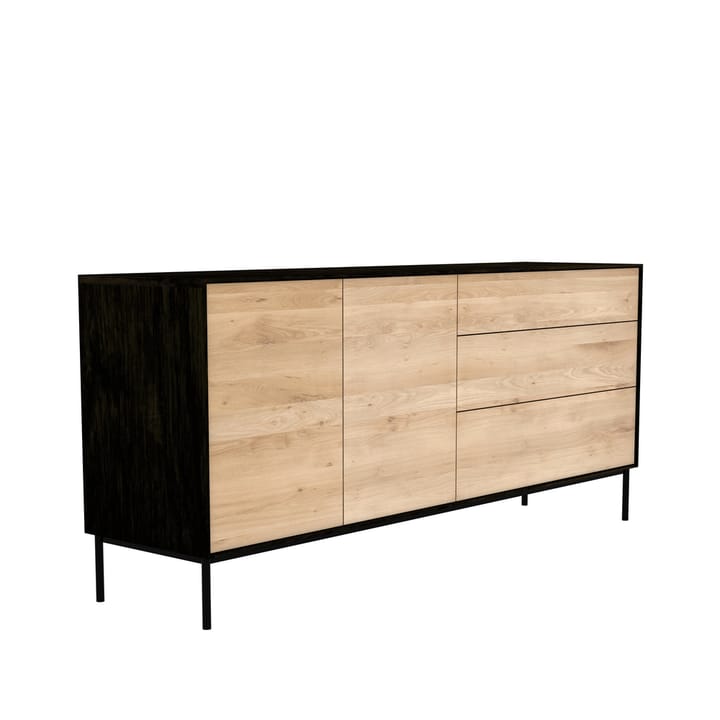 Comò Blackbird - Rovere nero 2 porte 3 cassetti - Ethnicraft