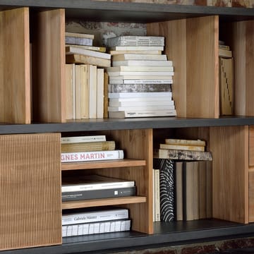 Comò Oscar - Teak 2 porte scorrevoli 3 cassetti - Ethnicraft