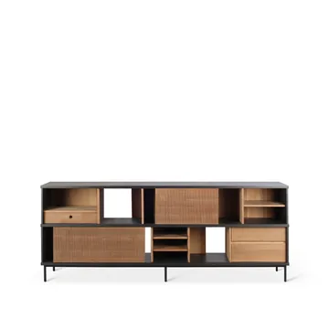 Comò Oscar - Teak 2 porte scorrevoli 3 cassetti - Ethnicraft