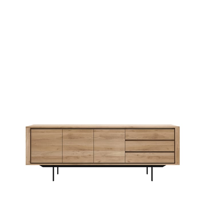 Comò Shadow  - Rovere Olio-cera 3 porte 3 cassetti - Ethnicraft