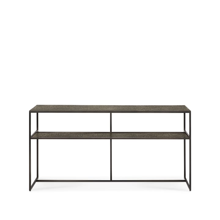 Consolle Pentagon 75x150 cm - Whisky-Black metallo - Ethnicraft