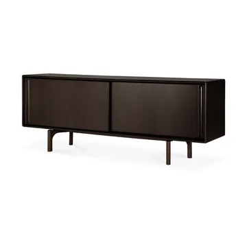 Credenza Flow - Mogano rosa marrone, 224x82 cm - Ethnicraft