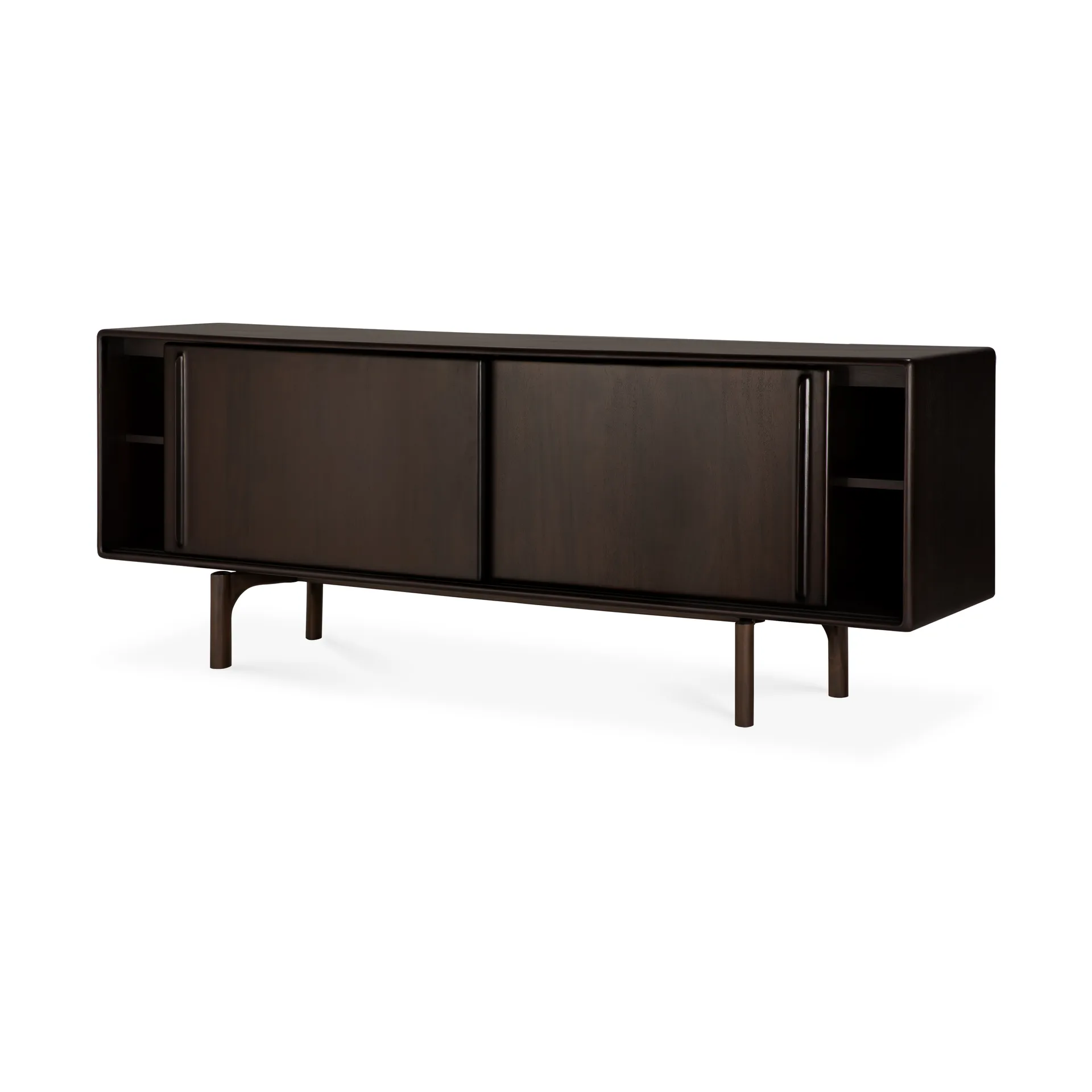 Credenza Flow, Mogano rosa marrone, 224x82 cm Ethnicraft