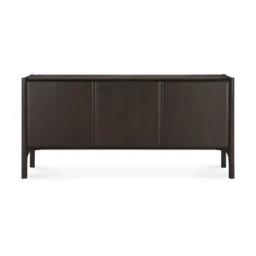 Credenza PI - Teak marrone scuro, 3 ante - Ethnicraft