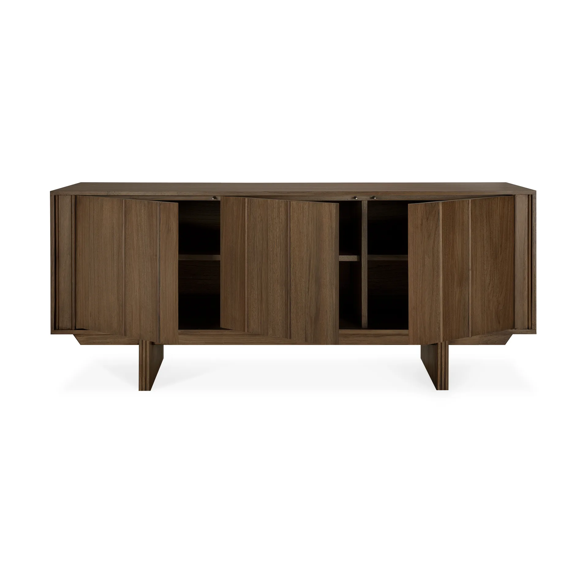Credenza Pillar, Teak marrone selvatico, 169 cm Ethnicraft